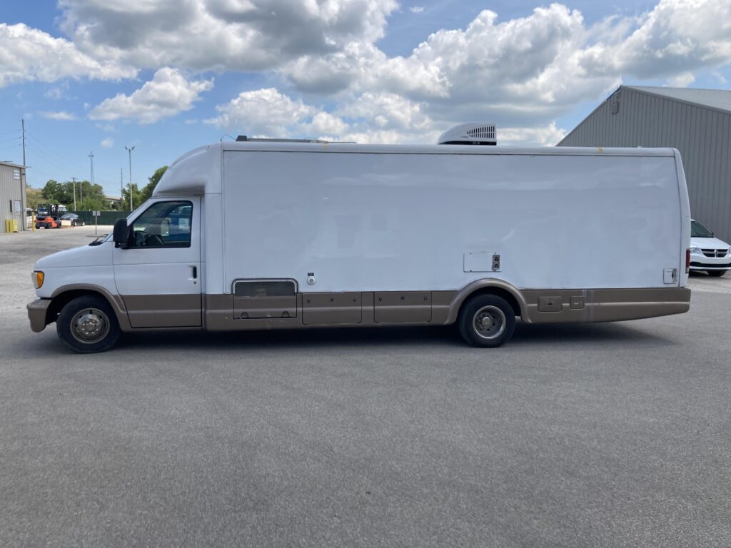 Exterior of a used 2001 Mobile Medical clinic for sale