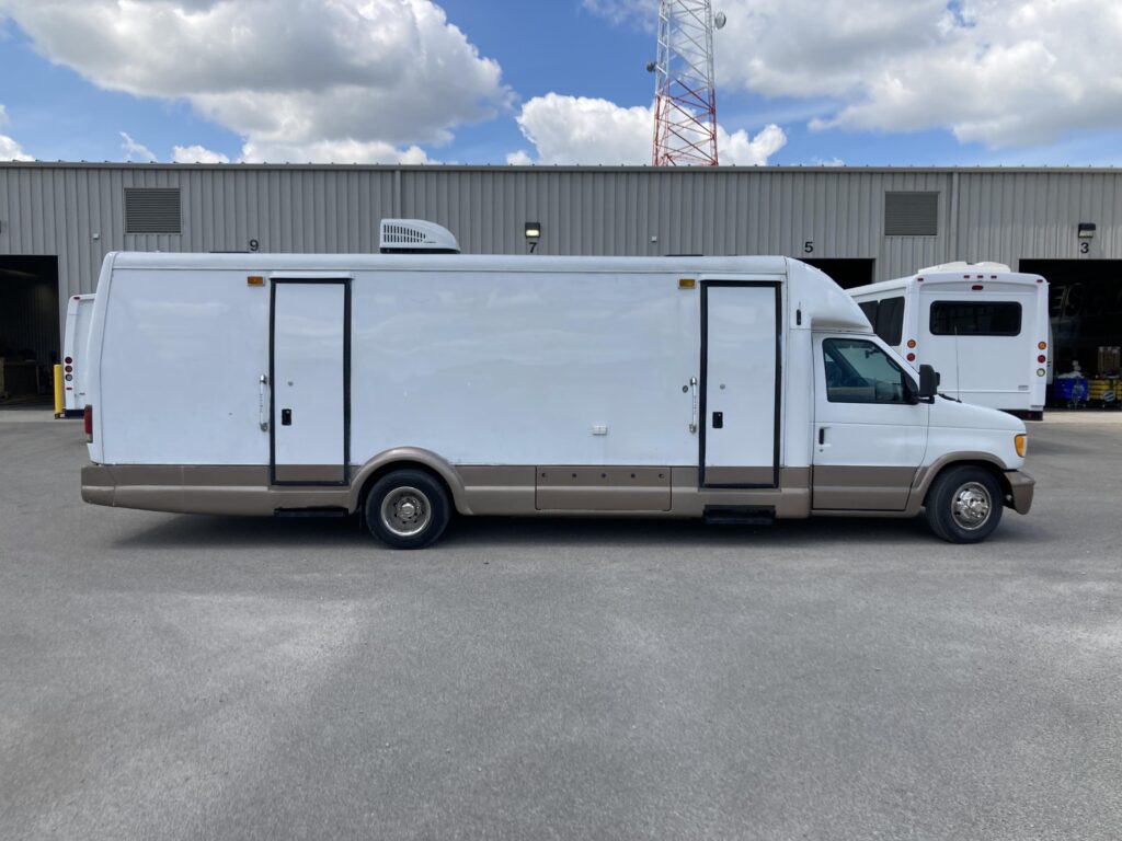 Exterior of a used 2001 Mobile Medical clinic for sale