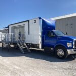 Exterior of a used 2017 mobile medical clinic for sale.