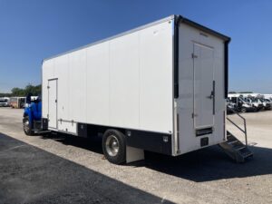 Exterior of a used 2017 mobile marketing unit for sale.