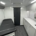 Interior of a new 2022 Mobile Medical Clinic