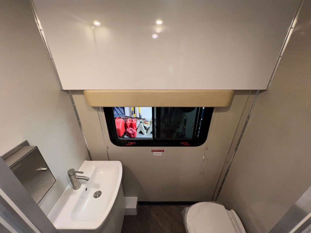 Interior of a 2018 Farber Mobile Medical Clinic