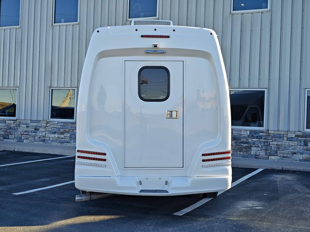 The outside of a One Room Mobile Medical Clinic ADA, Group B