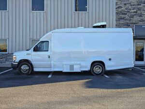 The outside of a One Room Mobile Medical Clinic ADA, Group B