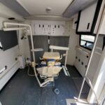 Interior of a used 2006 Mobile Dental Clinic for sale
