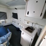 Interior of a used 2006 Mobile Dental Clinic for sale