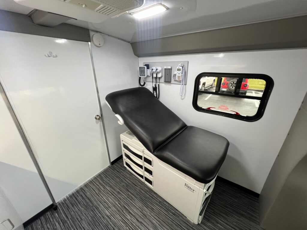 32-Foot Mobile Clinic Interior