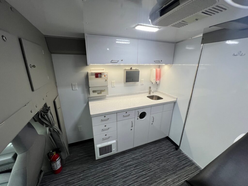 32-Foot Mobile Clinic Interior