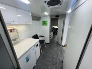 32-Foot Mobile Clinic Interior