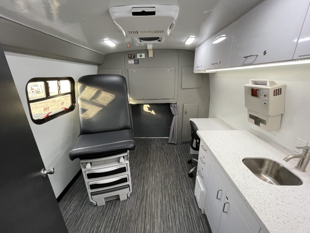 Interior 2022 Mobile Medical Clinic