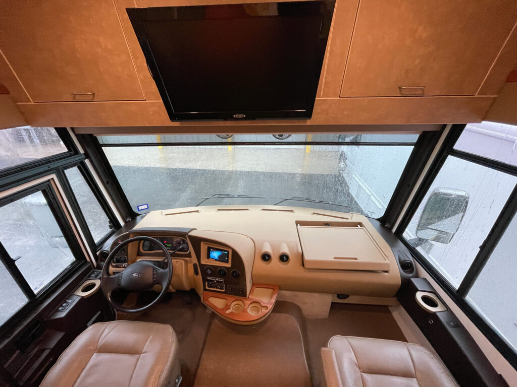 Interior of 2014 Farber Mobile Office