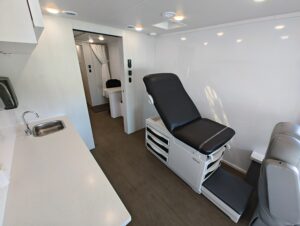 40ft Three Room Mobile Medical Clinic Interior