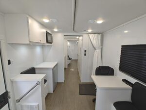 40ft Three Room Mobile Medical Clinic Interior