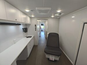 40ft Three Room Mobile Medical Clinic Interior