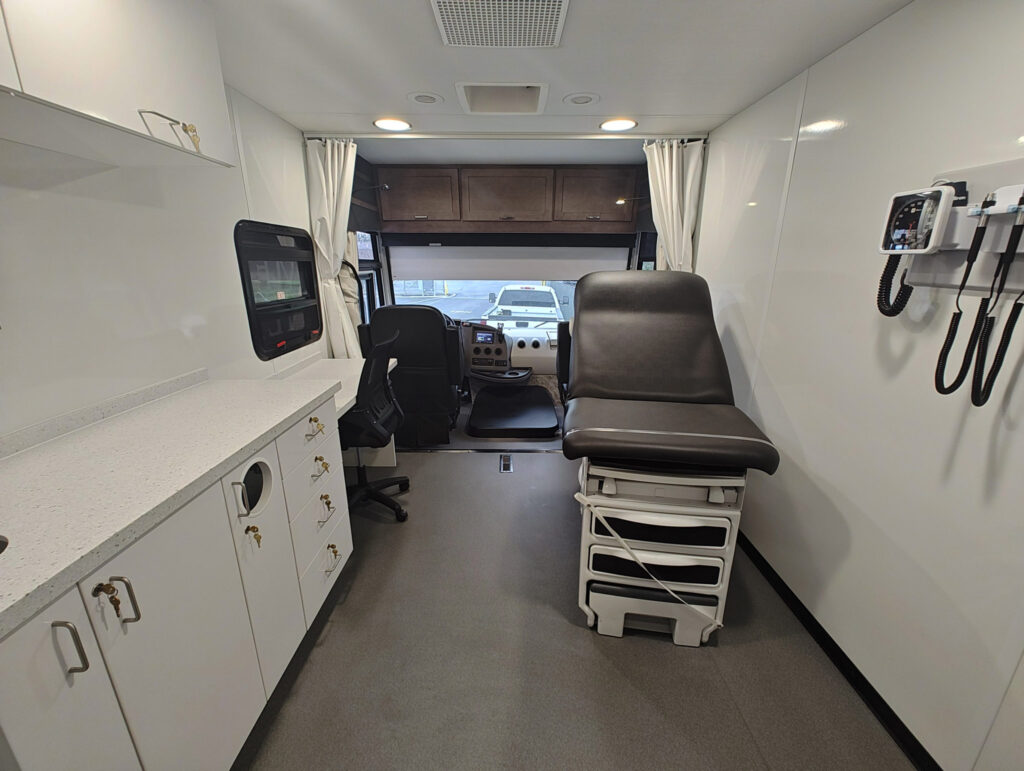38ft Mobile Medical Clinic Interior
