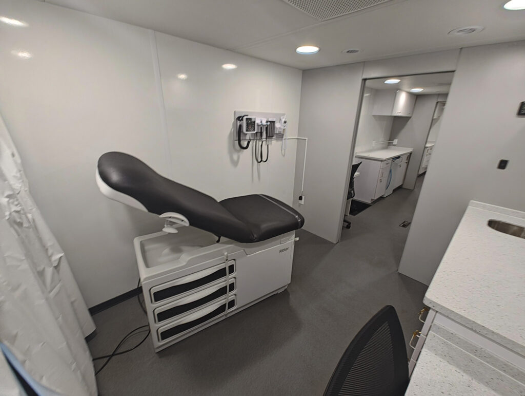 38ft Mobile Medical Clinic Interior