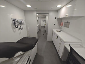 38ft Mobile Medical Clinic Interior