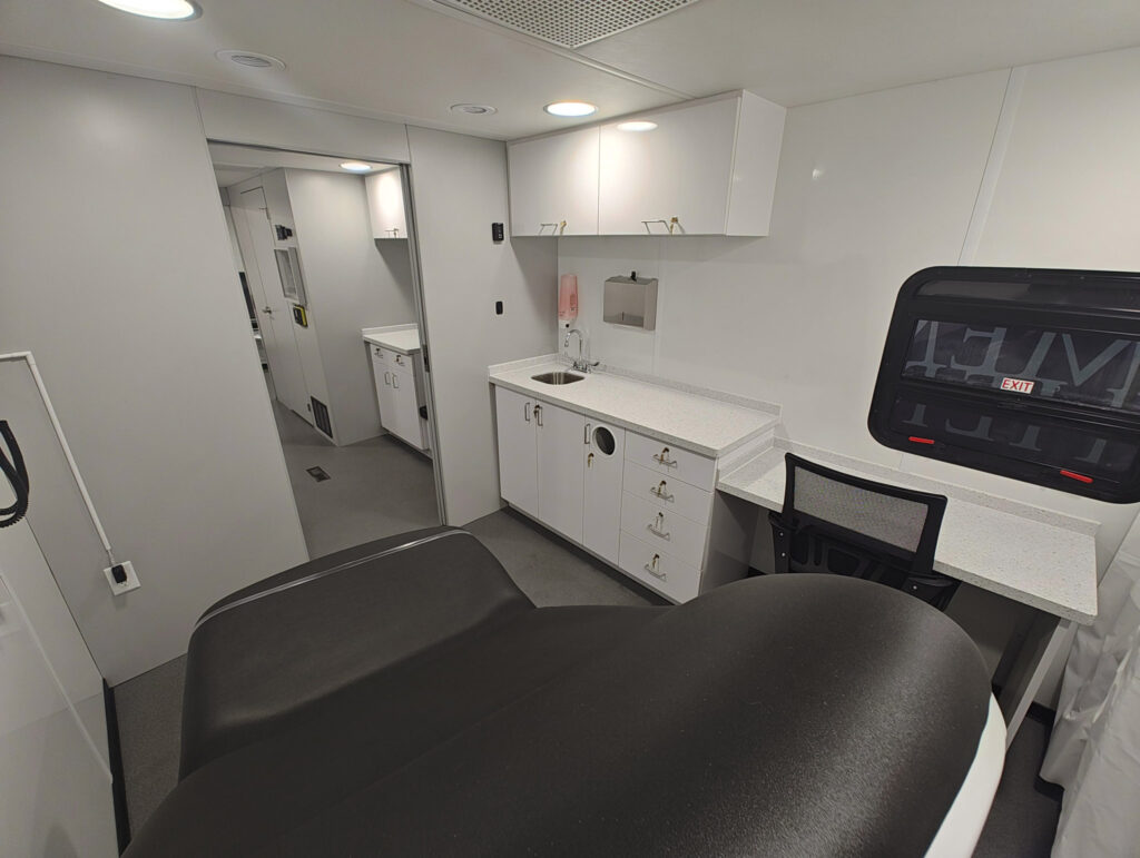 38ft Mobile Medical Clinic Interior