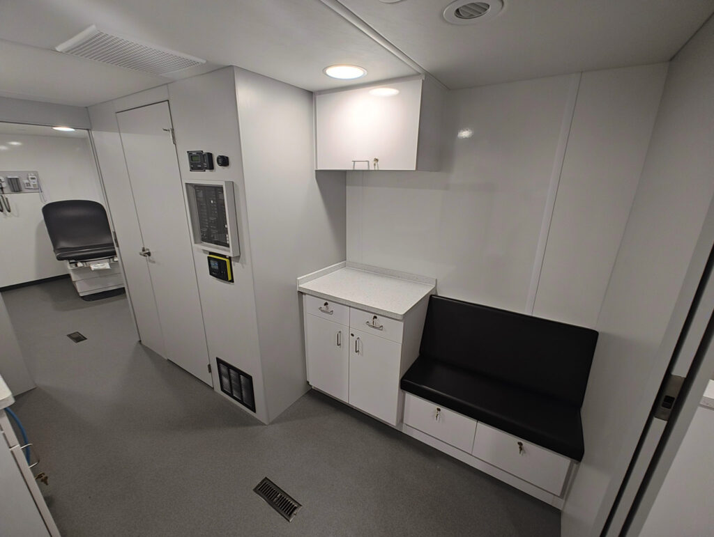 38ft Mobile Medical Clinic Interior