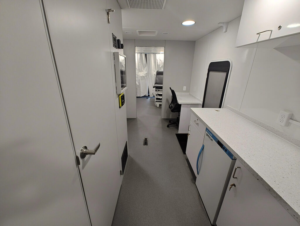 38ft Mobile Medical Clinic Interior