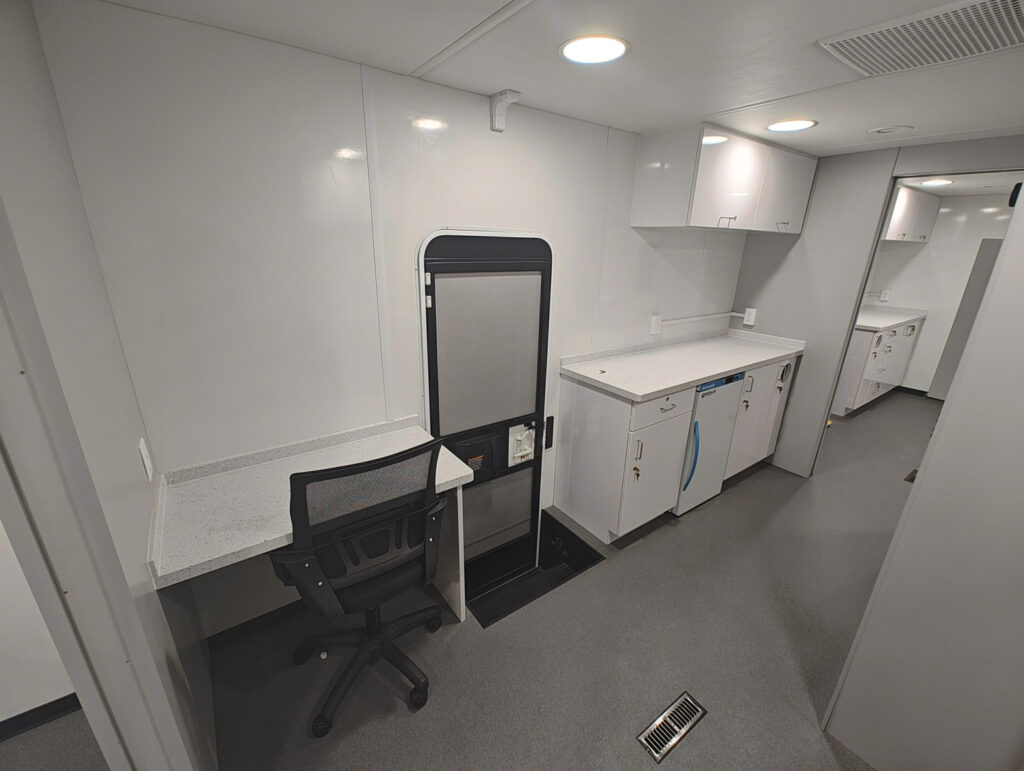 38ft Mobile Medical Clinic Interior