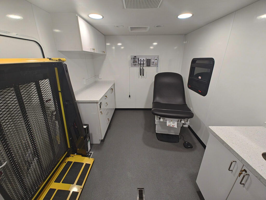 38ft Mobile Medical Clinic Interior