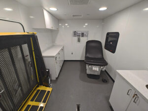 38ft Mobile Medical Clinic Interior
