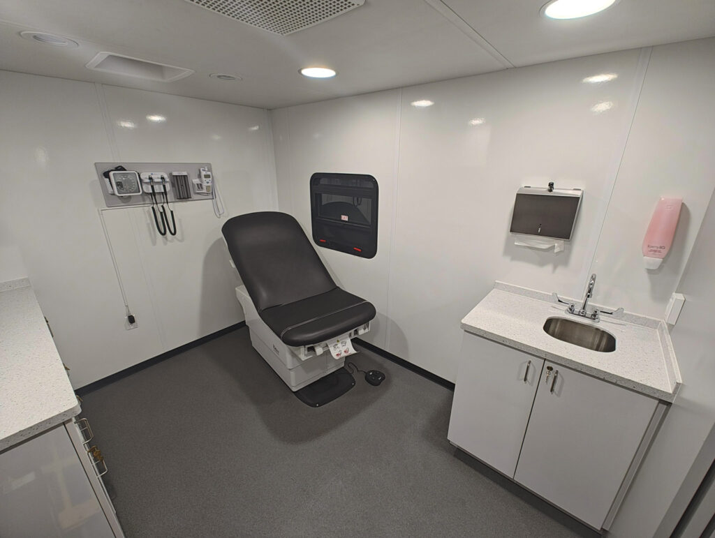 38ft Mobile Medical Clinic Interior