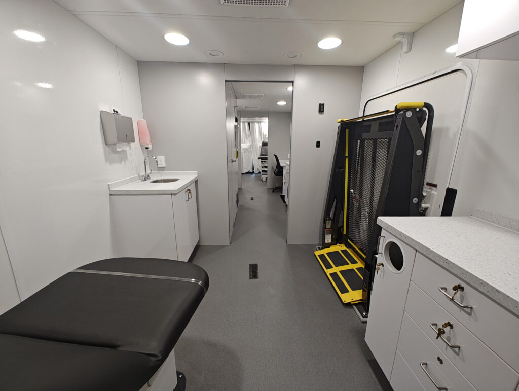 38ft Mobile Medical Clinic Interior