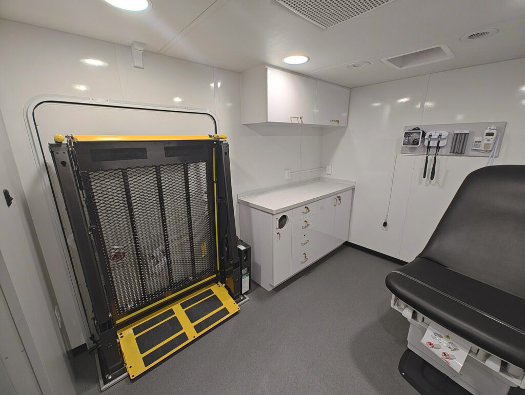 38ft Mobile Medical Clinic Interior