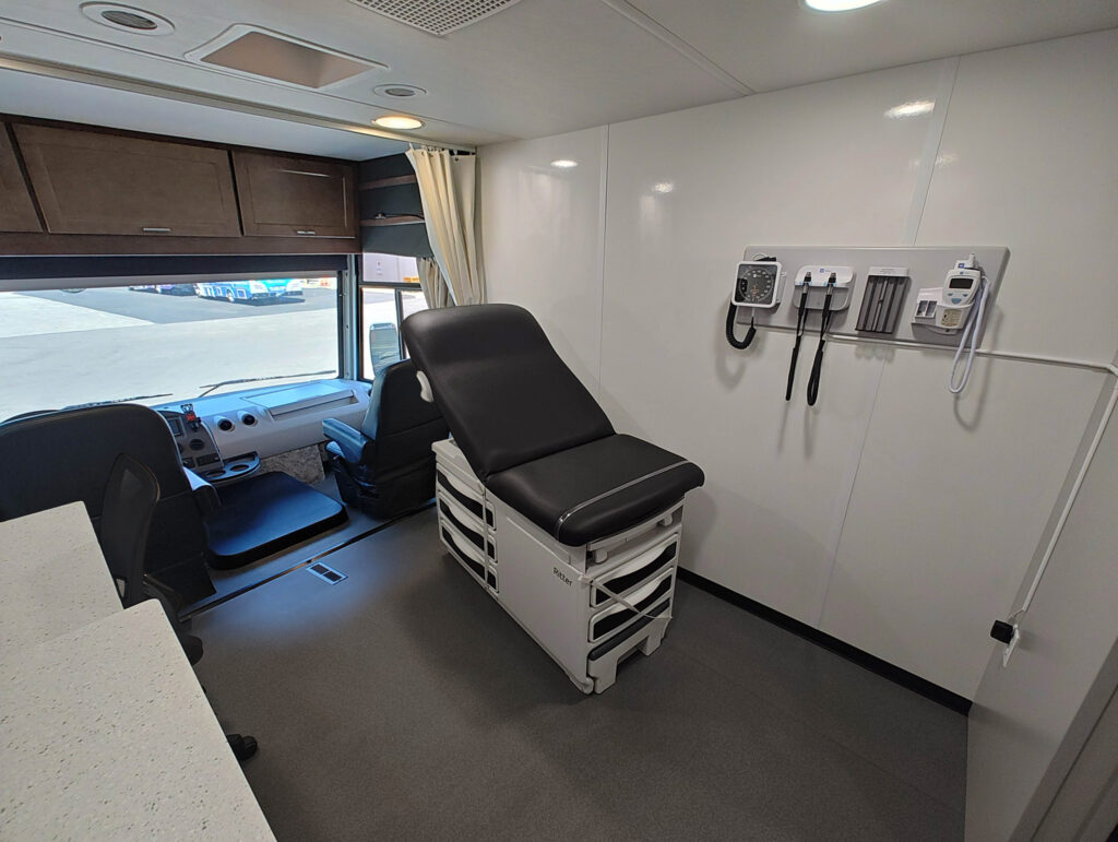 38ft Mobile Medical Clinic Interior