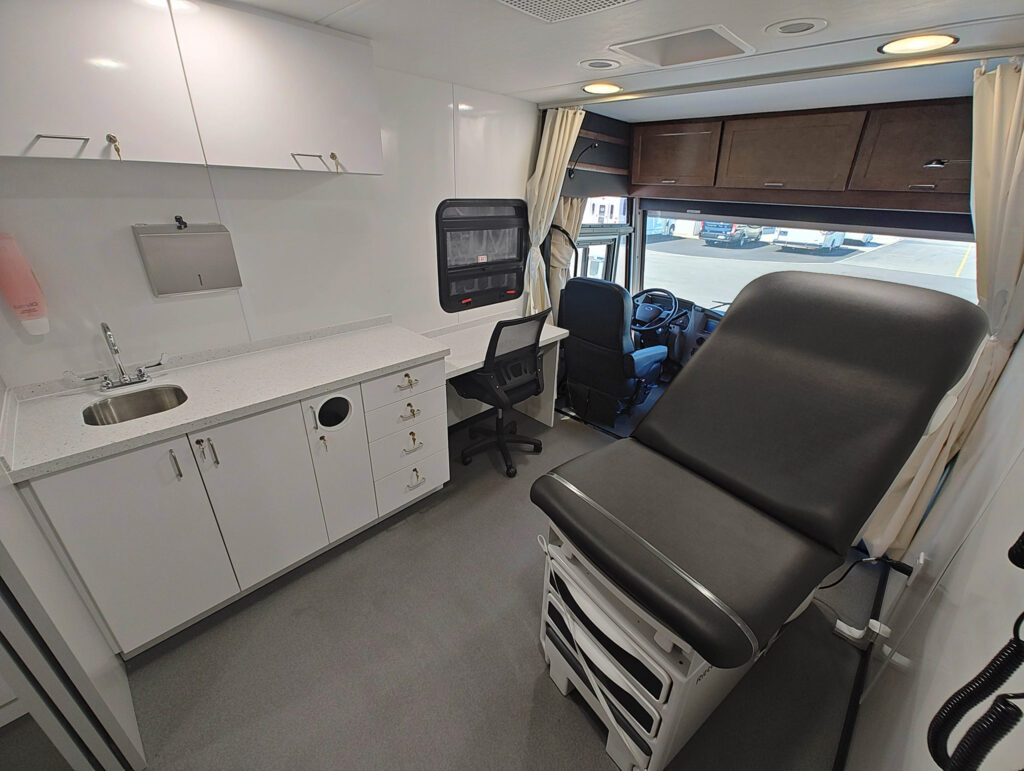 38ft Mobile Medical Clinic Interior
