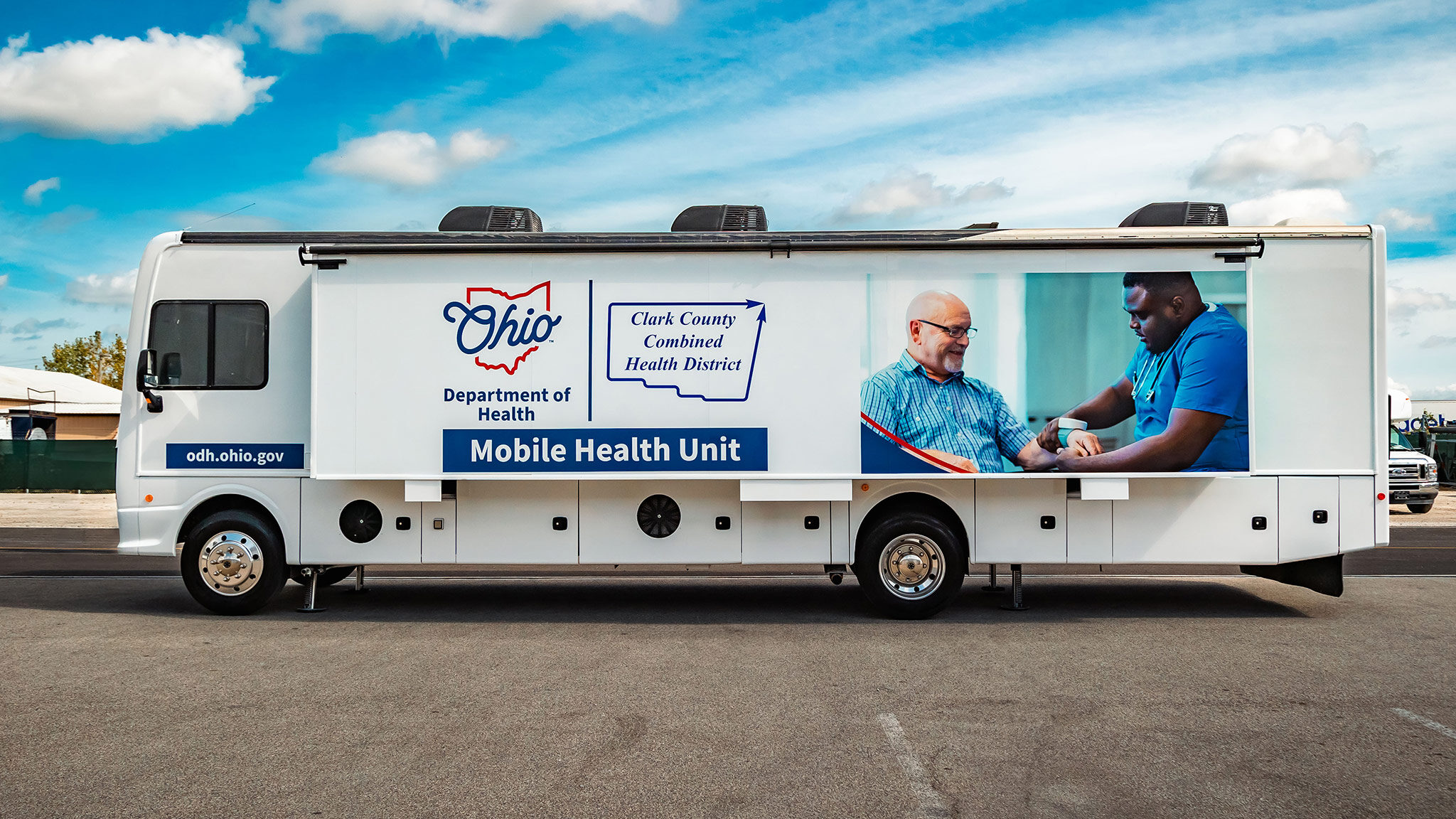 rented mobile clinic