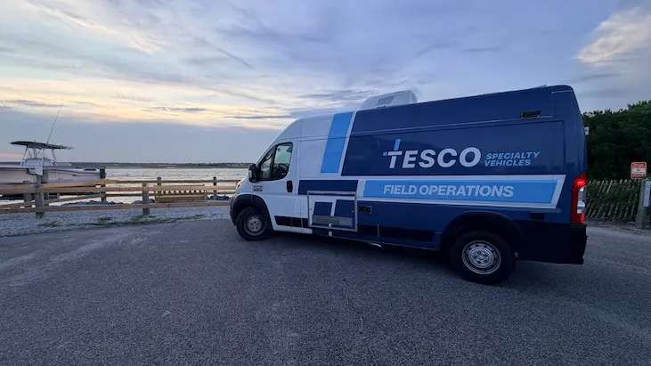 TESCO Specialty Vehicles Field Operations delivers on-site diagnostics