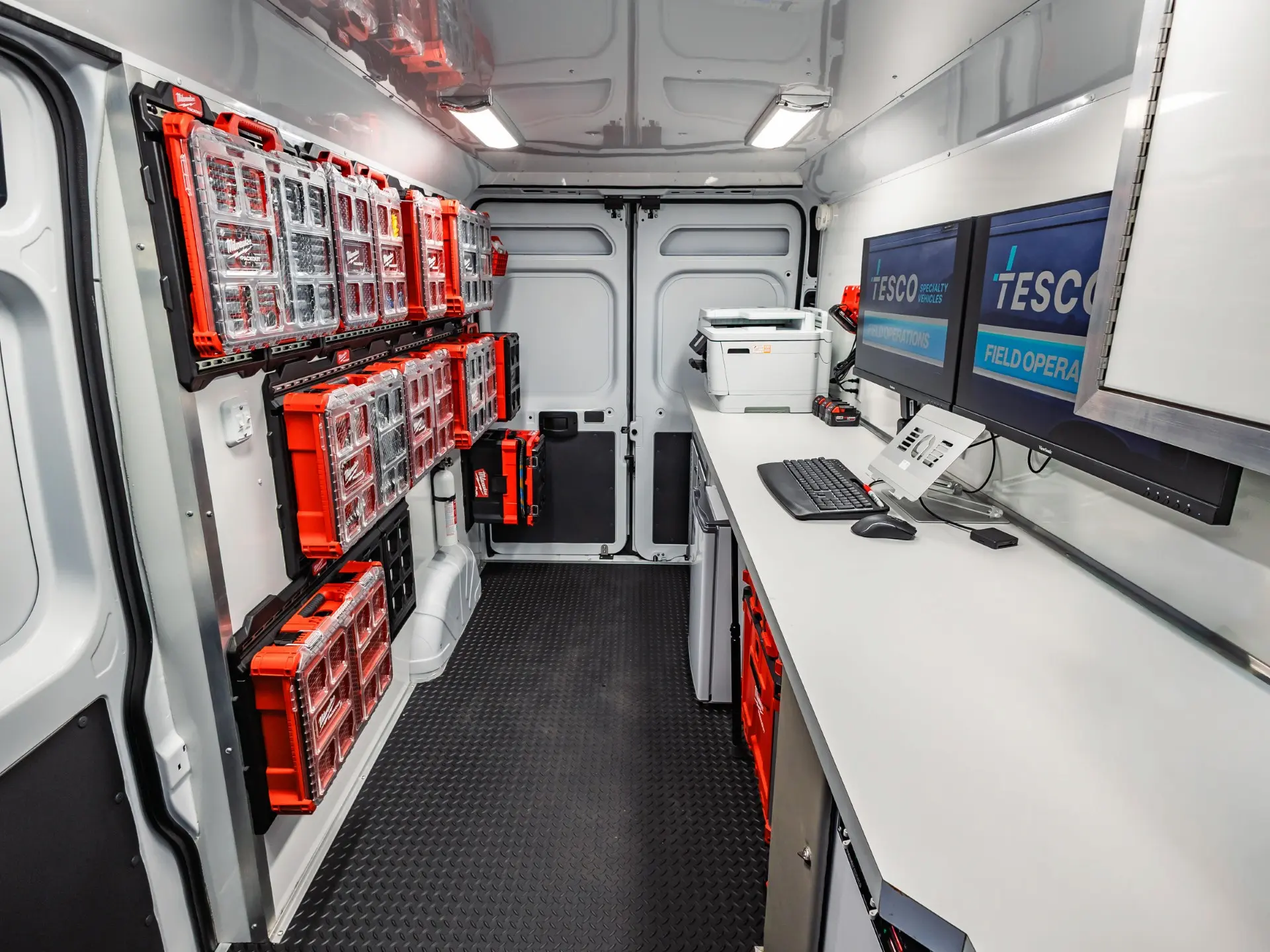 TESCO Field Operations vehicle inspection