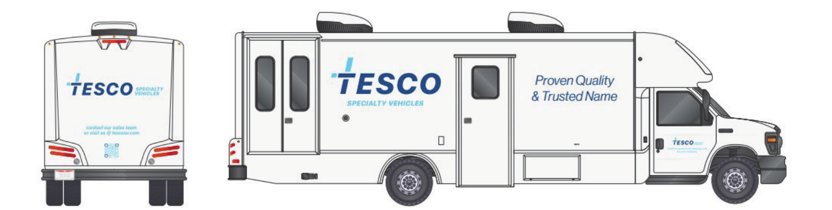 Spot Graphics - Rear & Side View