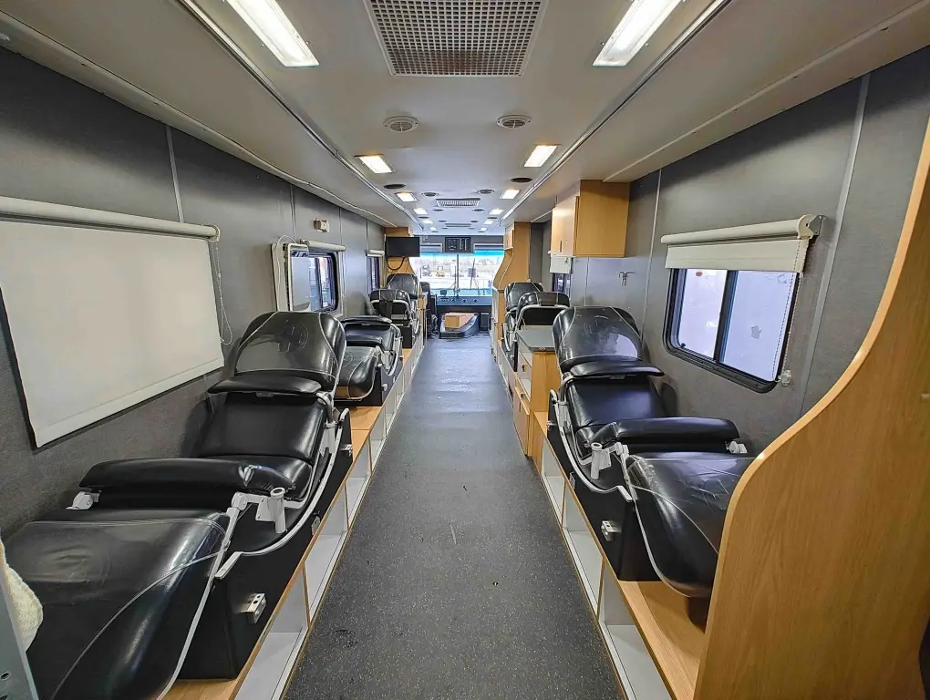 2020 Matthews Specialty 5 Donor Chair Bloodmobile