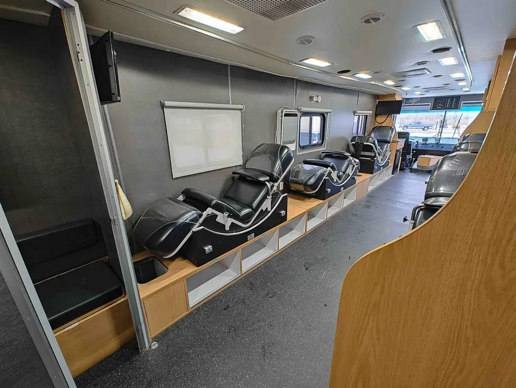 2020 Matthews Specialty 5 Donor Chair Bloodmobile