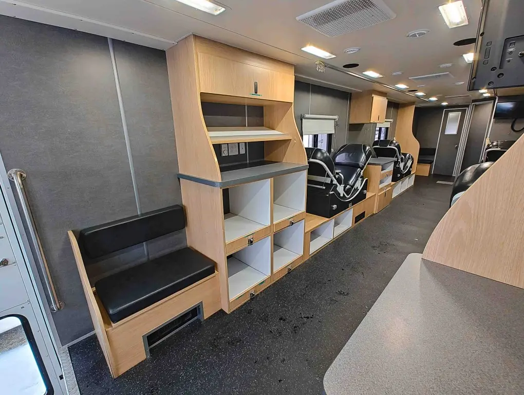 2020 Matthews Specialty 5 Donor Chair Bloodmobile