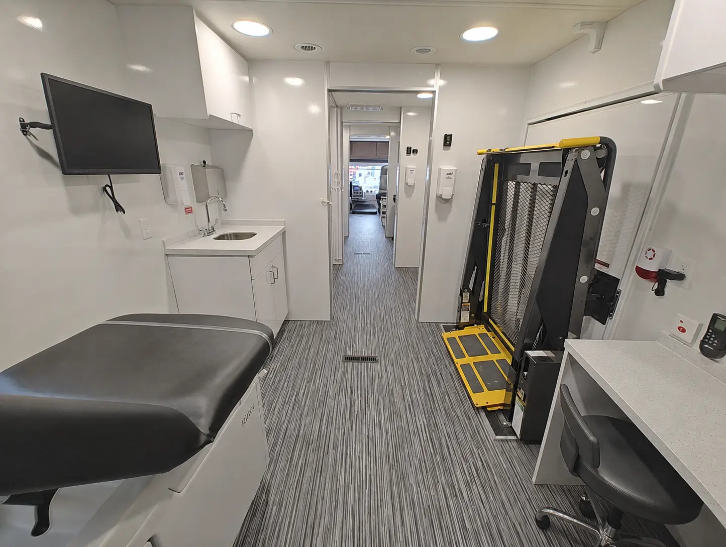 38ft Mobile Medical Clinic Interior