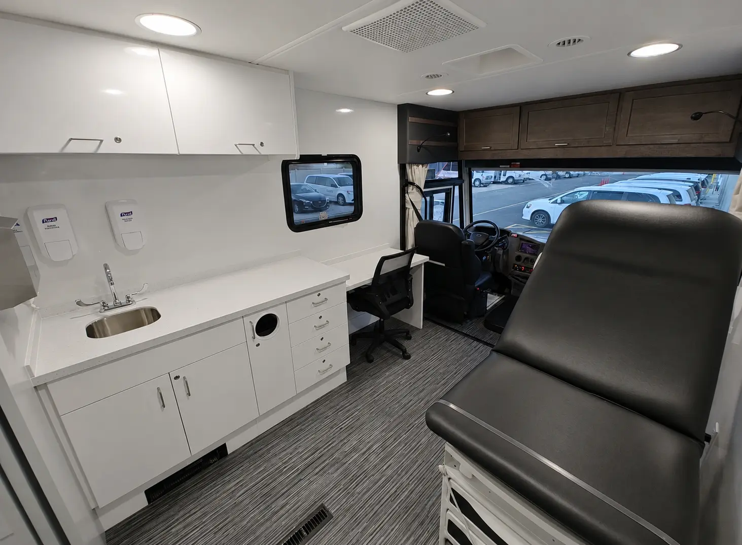 38ft Mobile Medical Clinic Interior