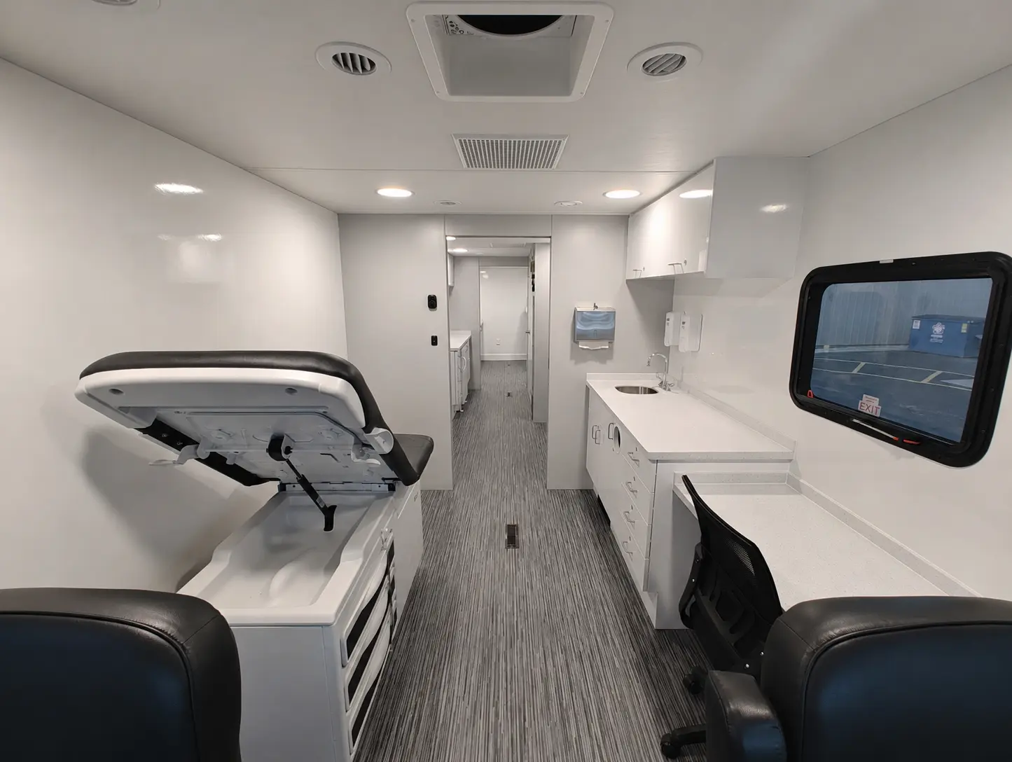 38ft Mobile Medical Clinic Interior
