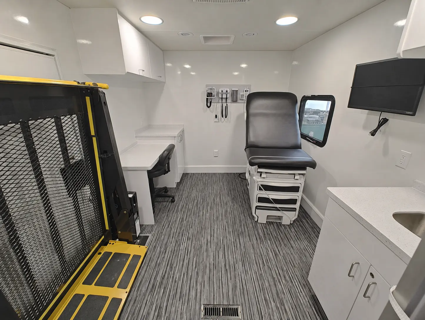 38ft Mobile Medical Clinic Interior