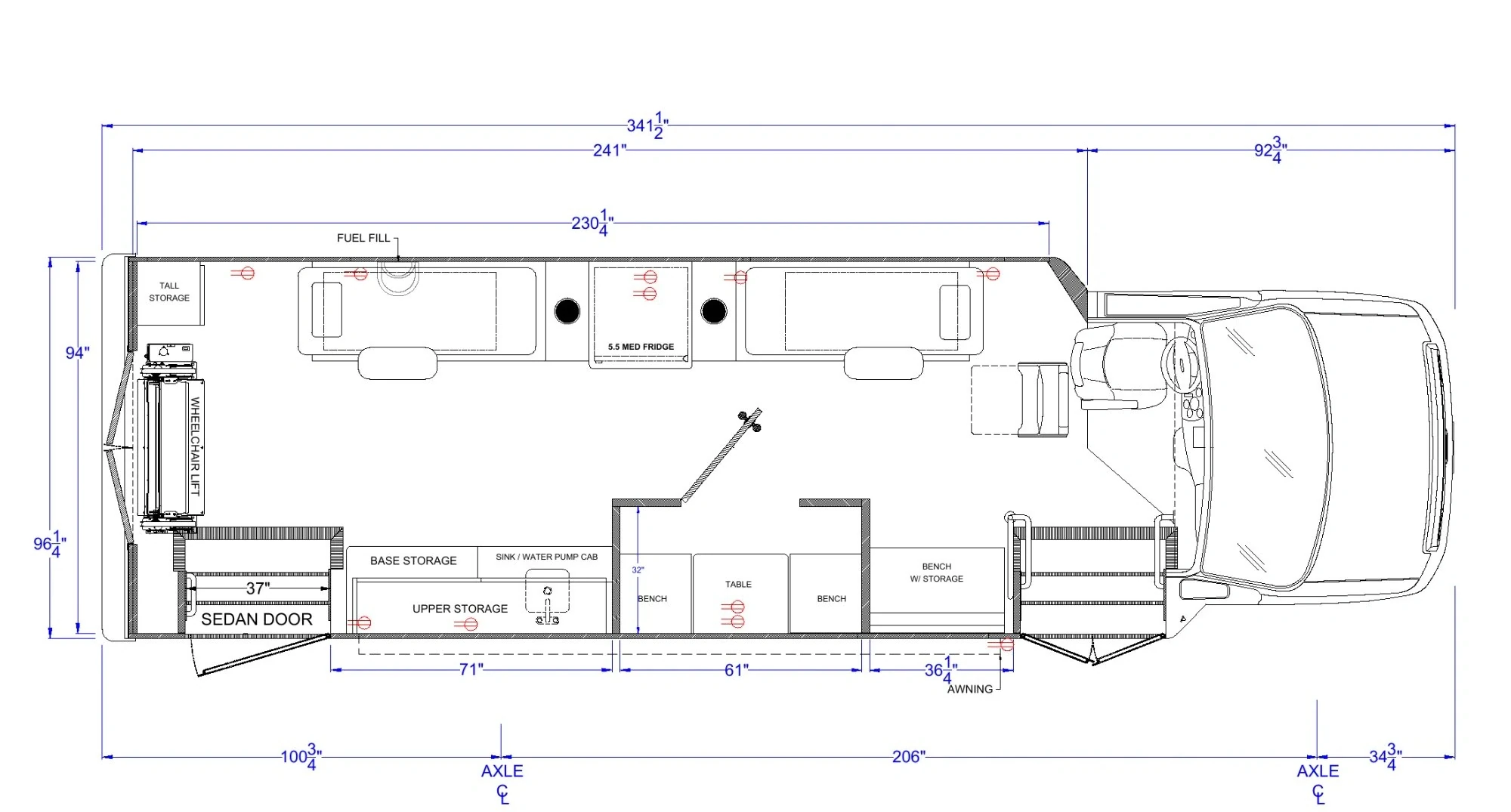 Public Hospitals Authority Blood Mobile Floor Plan