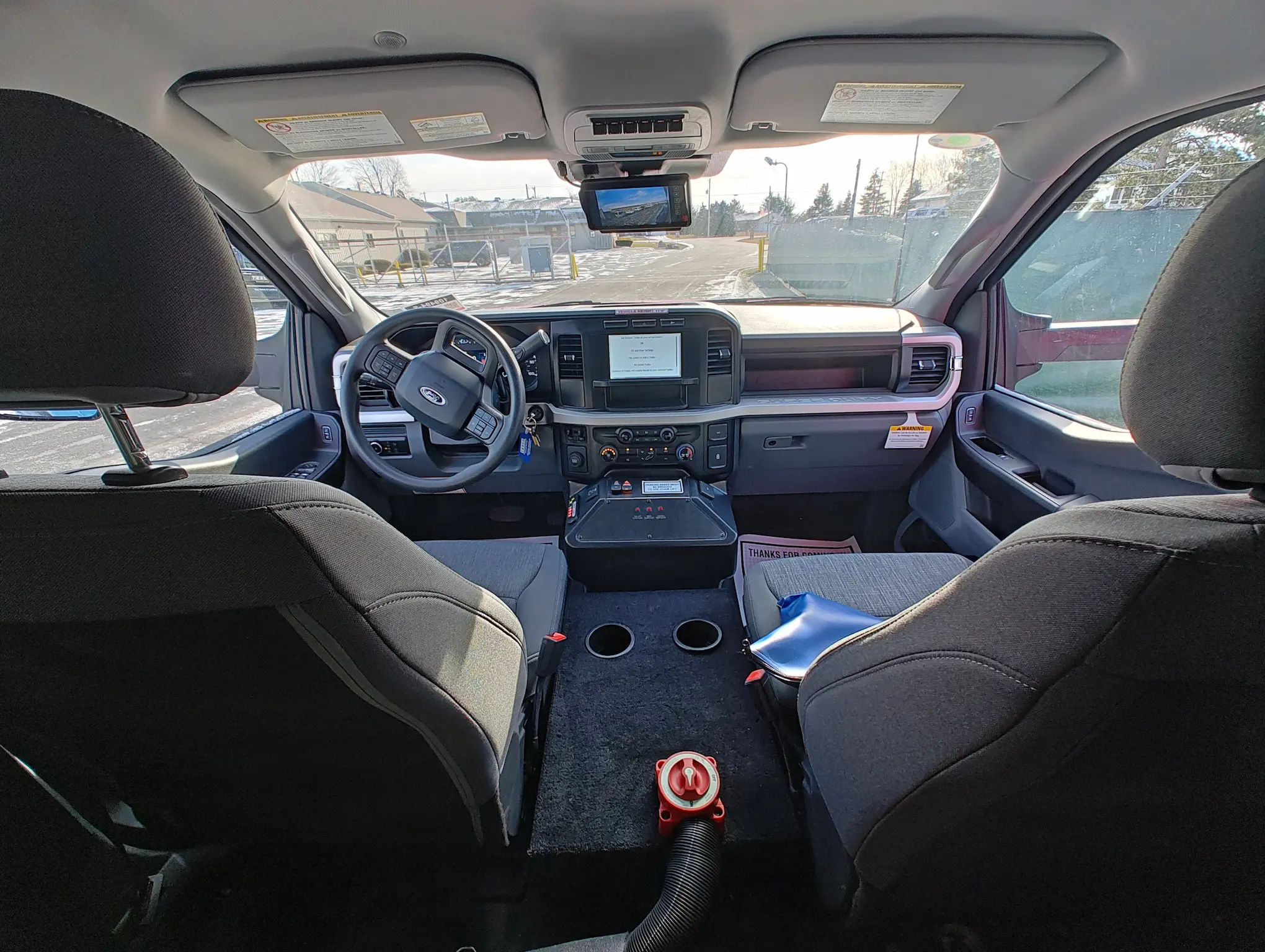 Image Showing the Battery Cut Off of a 37ft Three Room ADA Mobile Medical Clinic, Group G