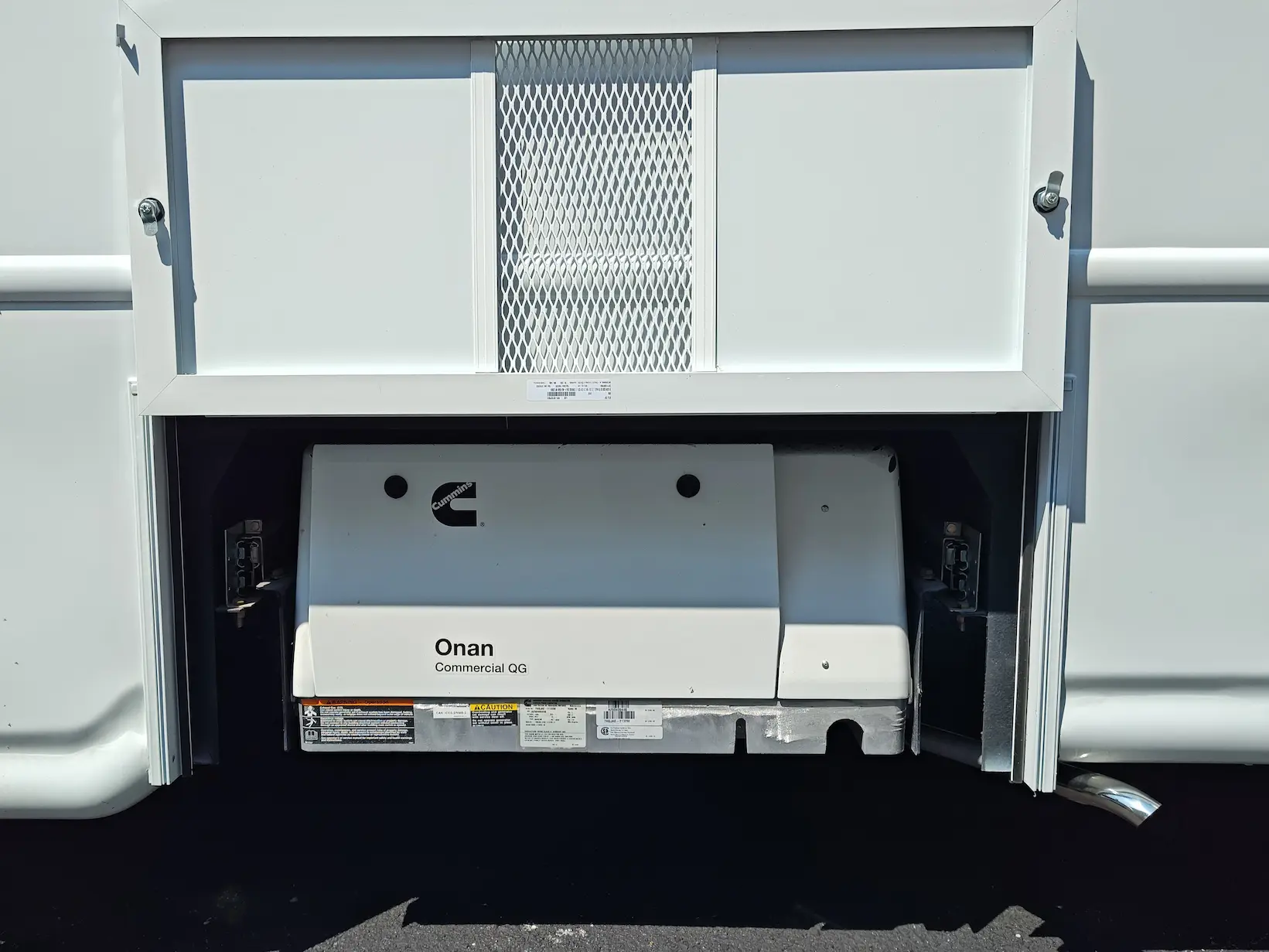 Image Showing the Generator of a 37ft Three Room ADA Mobile Medical Clinic, Group G