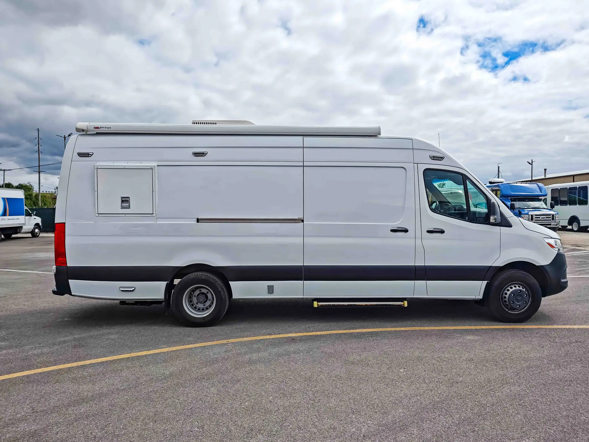Exterior of a used Mercedes-Benz Sprinter for sale