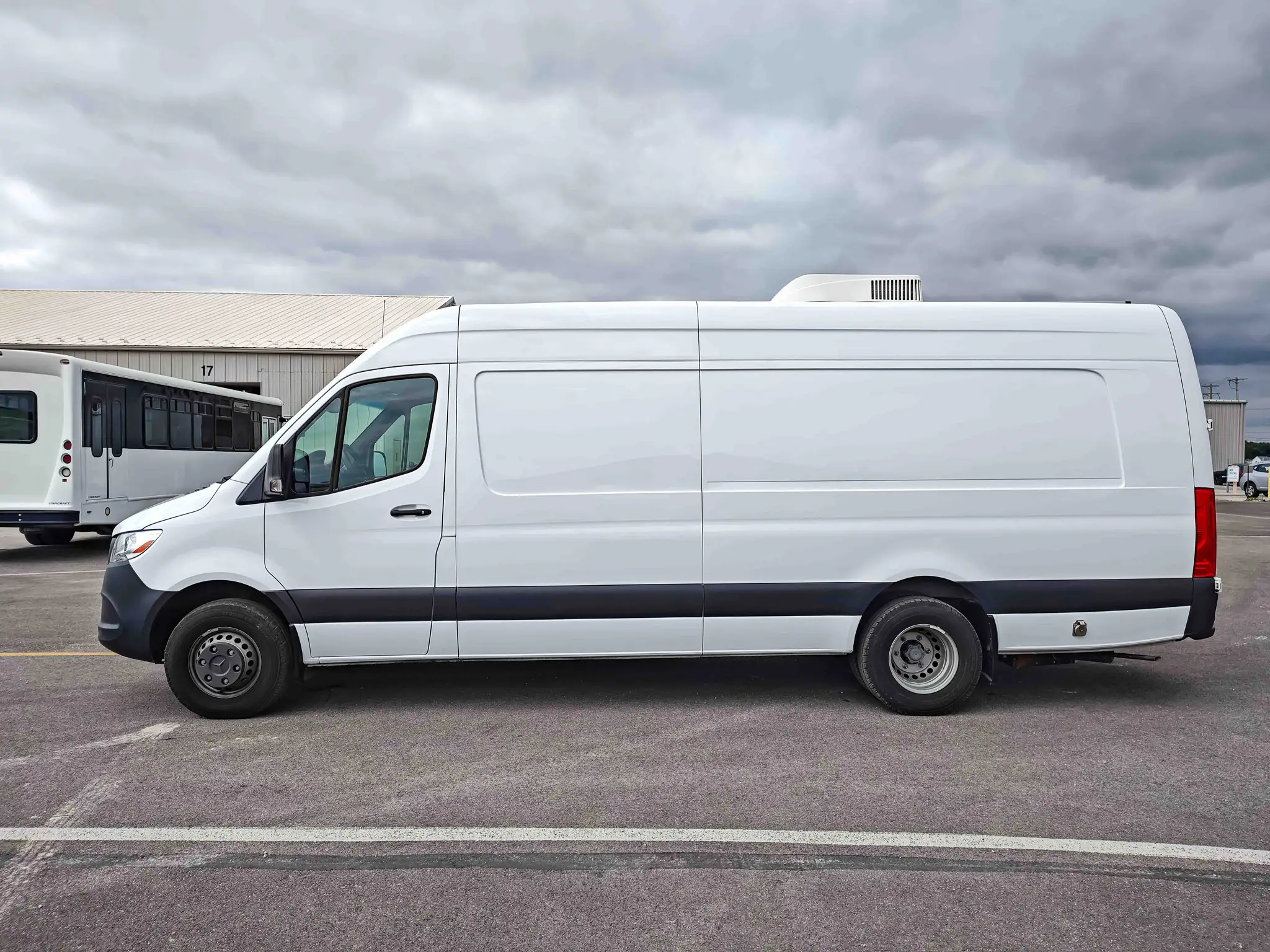 Exterior of a used Mercedes-Benz Sprinter for sale