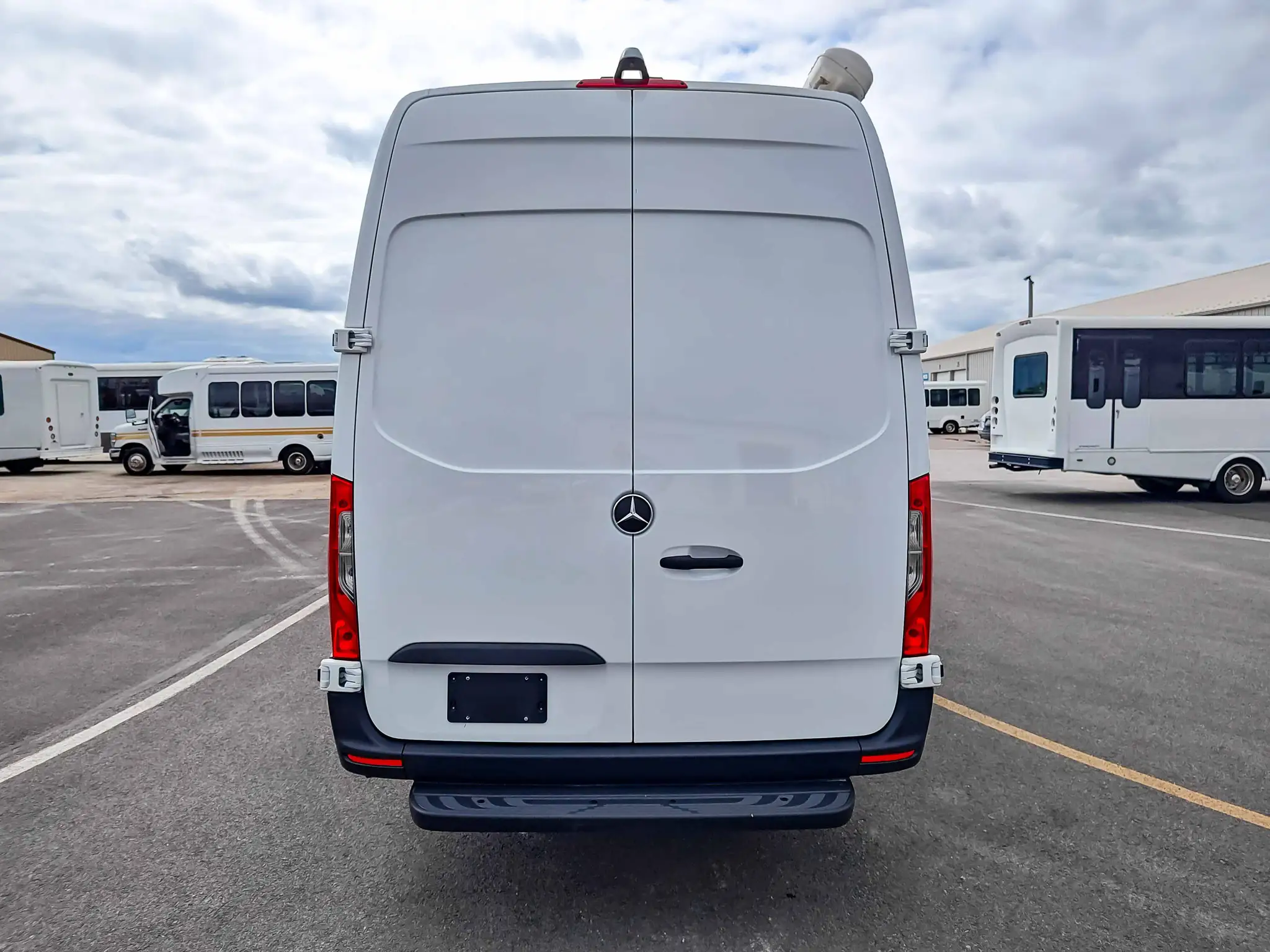 Exterior of a used Mercedes-Benz Sprinter for sale