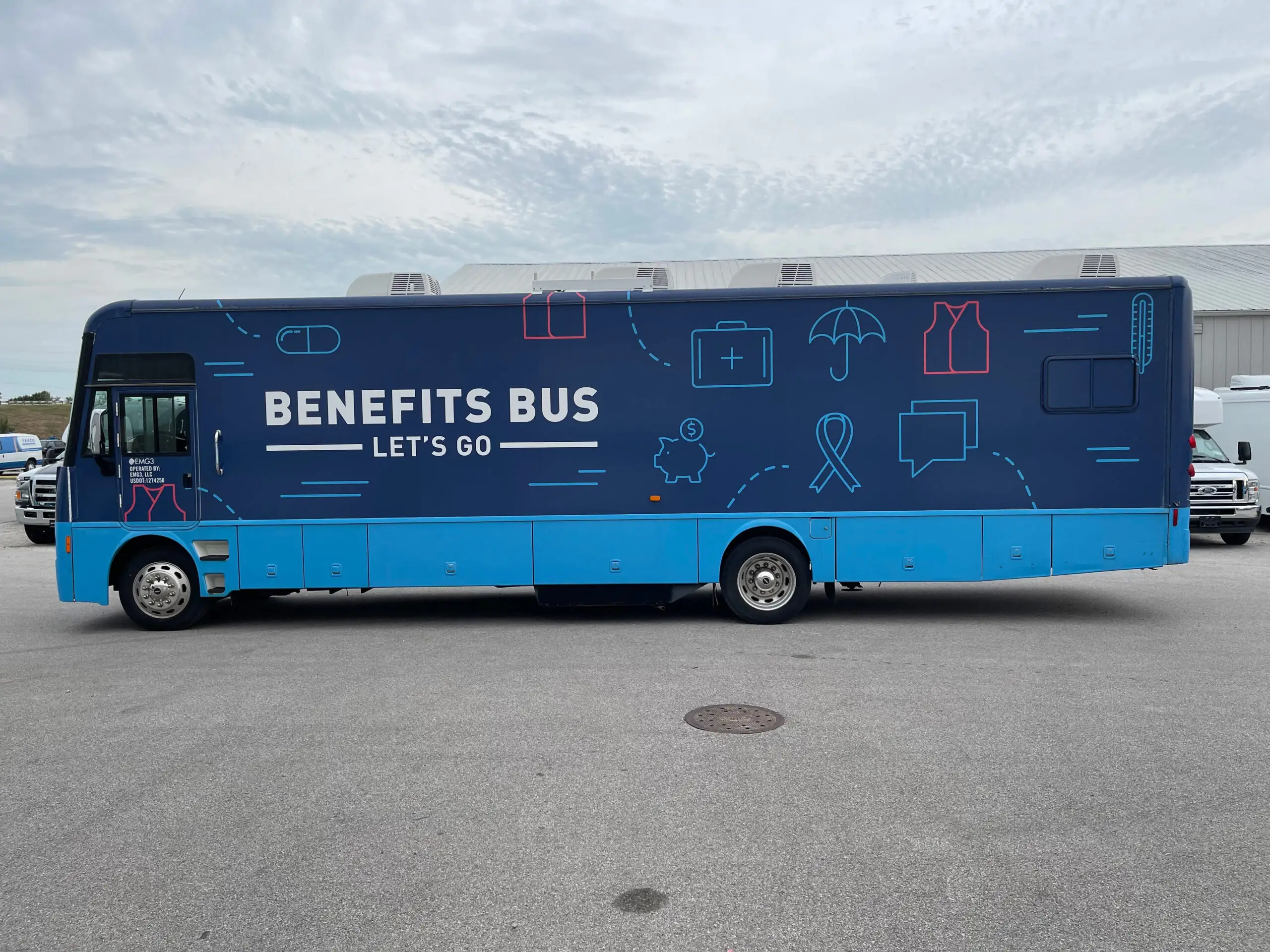 Exterior of a used 2014 farber specialty clinic for sale